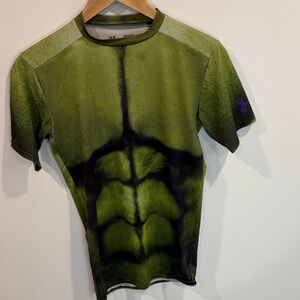 Under Armour Alter Ego Hulk Compression Shirt with Avengers Logo size M